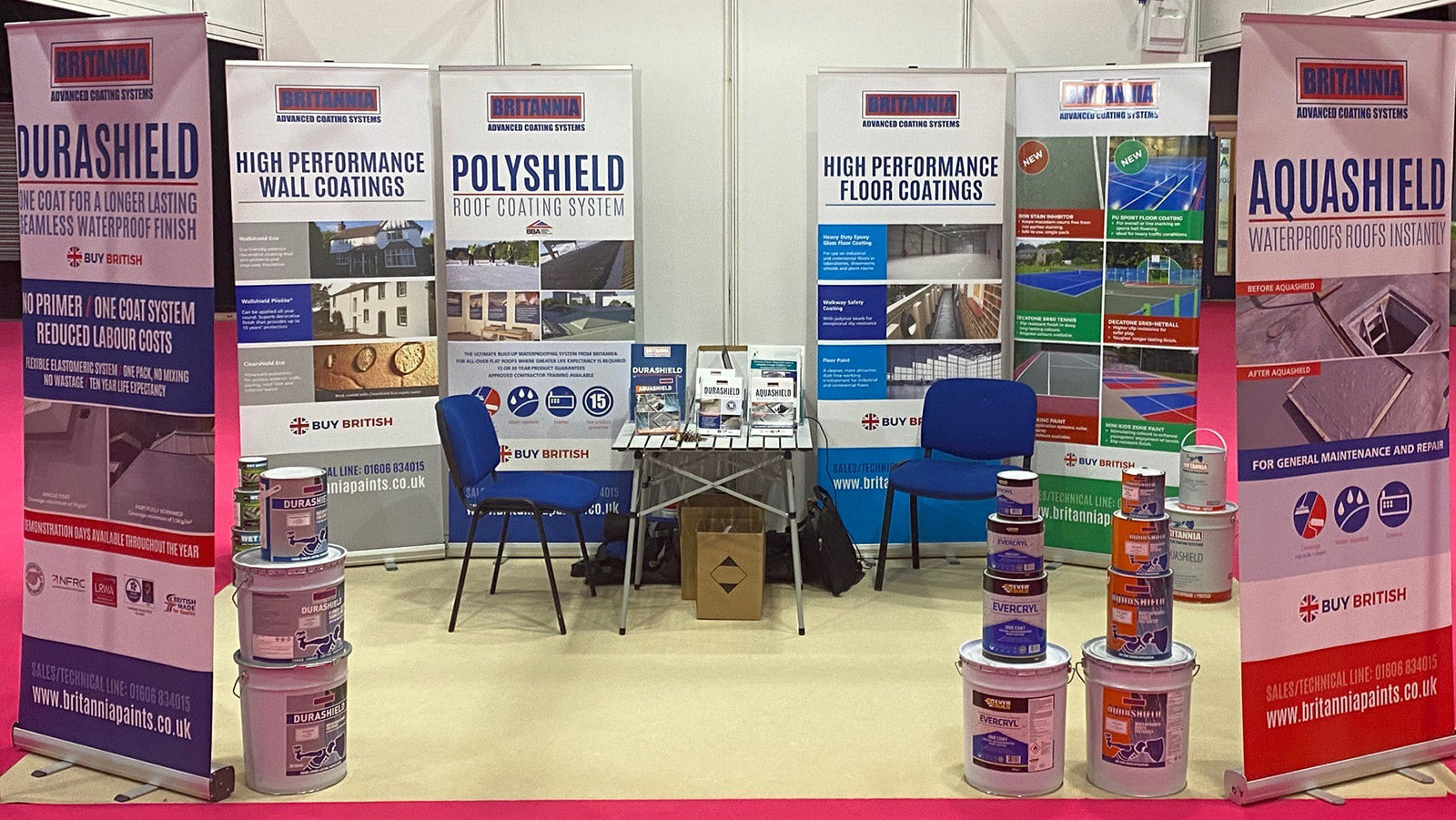 BRITANNIA EXHIBIT AT THE 2021 NATIONAL PAINTING AND DECORATING SHOW